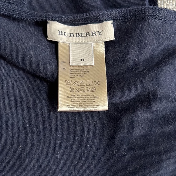 Burberry Navy Blue Scarf - Picture 3 of 4